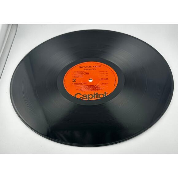 Natalie Cole Vinyl LP LOT Unpredictable Inseperable Thankful Single Owner - Picture 14 of 16